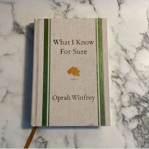 What I know for sure